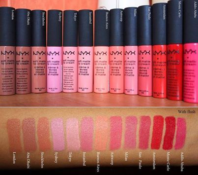 Pilihan Warna Unik Dari Lipstick Matte NYX