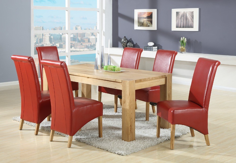 Solid-Oak-font-b-Wood-b-font-Dining-Table-180cm-Table